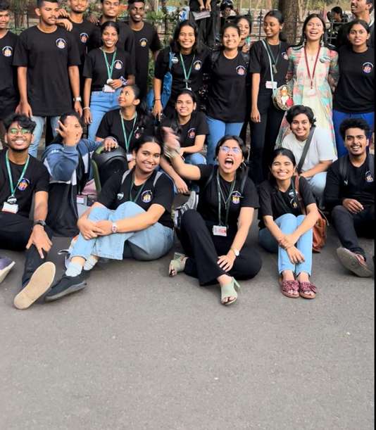 Event organising team group photo