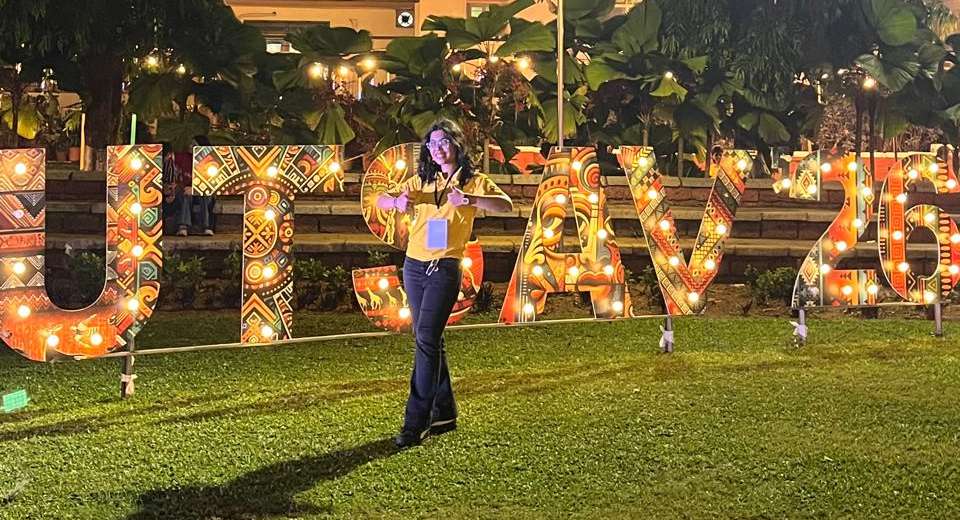 Shemaylah at Utsav 2026 letters